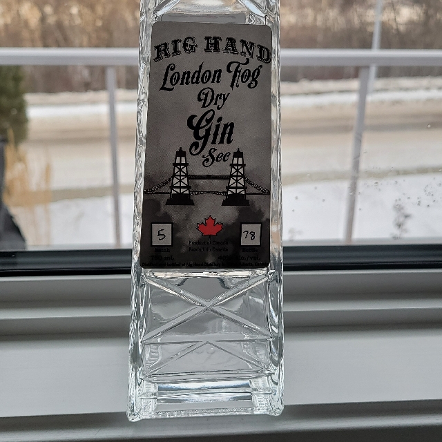 Rig Hand London Fog Dry Gin
