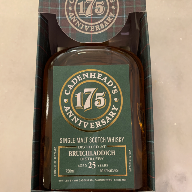 Cadenhead Bruichladdich 25 year