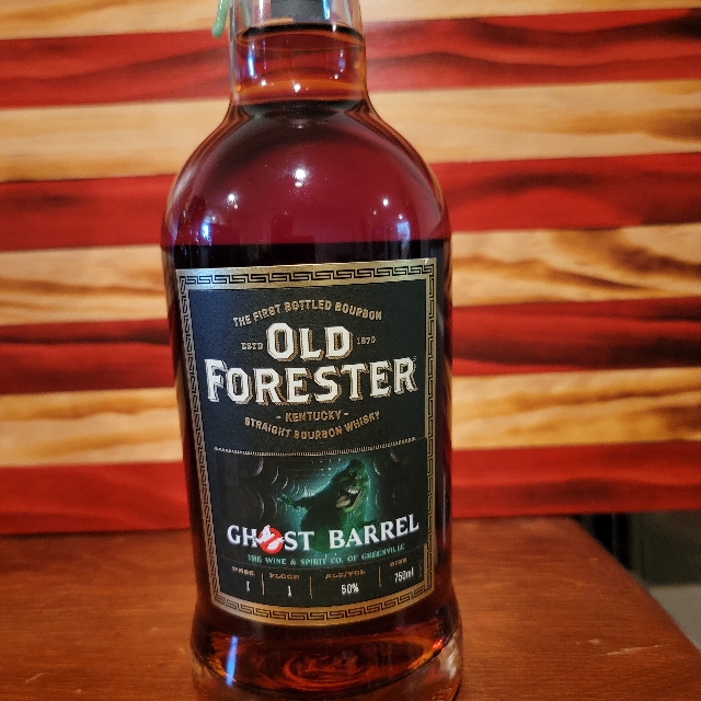Old Forester Ghost Barrel Fist State Brown water Society