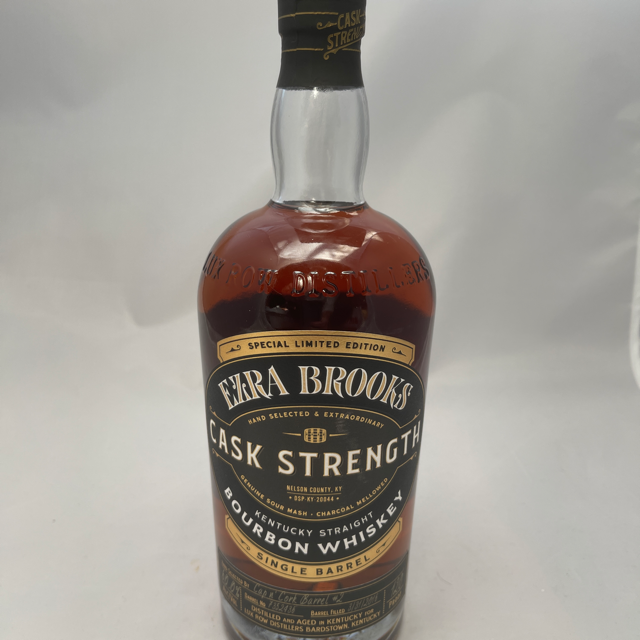 Ezra Brooks Cask Strength Kentucky Straight Bourbon Whiskey (Cap n' Cork Pick)