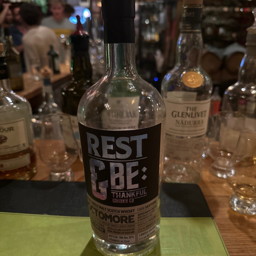 Octomore Sauternes Cask Rest & Be Thankful 6 Years Old 2007