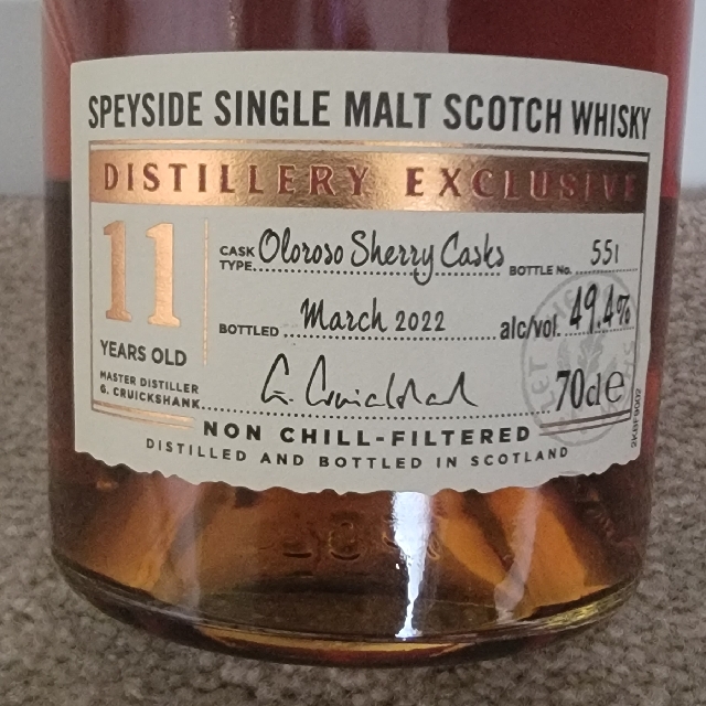 Aberlour Distillery Exclusive 2022 11 Year Old