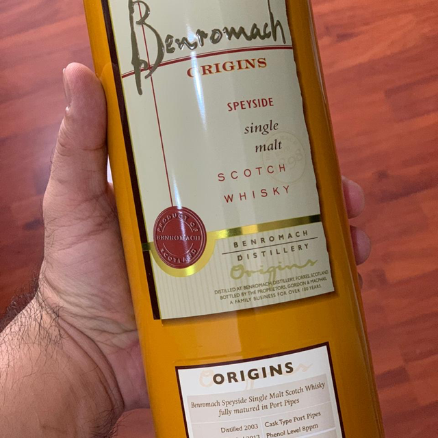 Benromach Origins Batch 4 Port Pipes