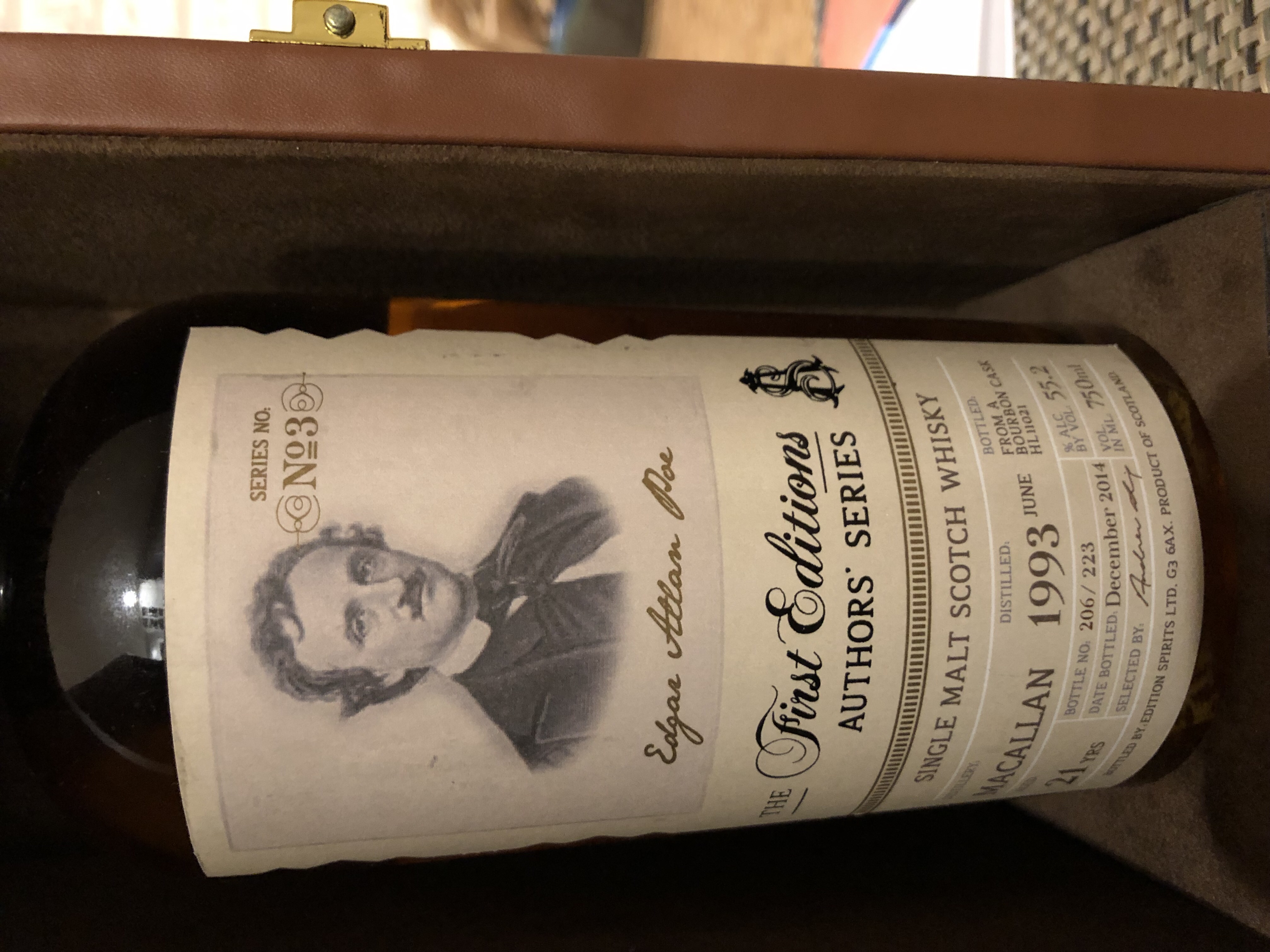 Macallan 1993 21 Year Author's Series (First Editions)