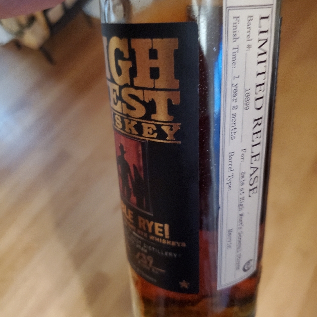 High West Double Rye Macvin Du Jura barrel finish