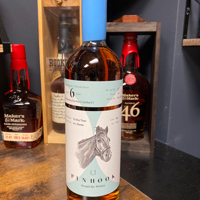 Pinhook 6 Year Tiz Rye Time True Single Barrel/Vertical Series (Breaking Bourbon & Seelbach's)
