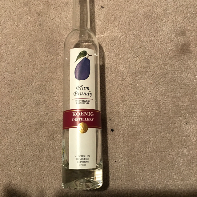 Plum Brandy - Northwest Eau De Vie - Koenig Distillery