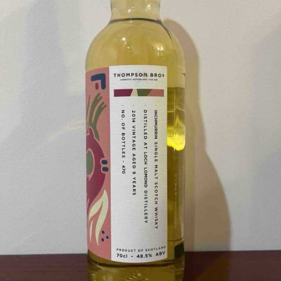 Thompson Bros Inchmurrin 2014 vintage (9 years) Lord Lomond