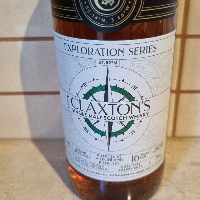 Claxtons exploration series highland distillery