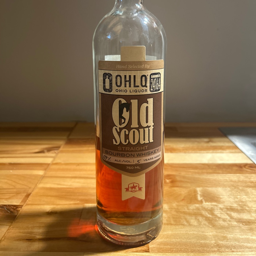 Old Scout OHLQ pick Barrell Number 24164
