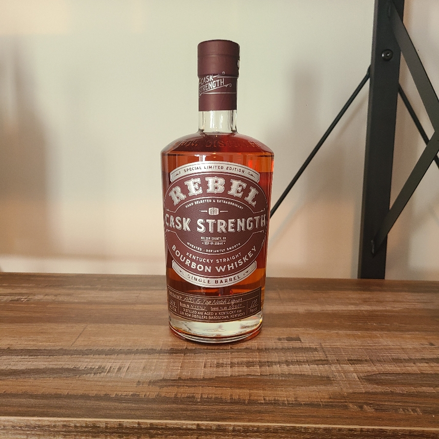 Rebel Single Barrel Cask Strength (ABS & Top Notch Liquor)