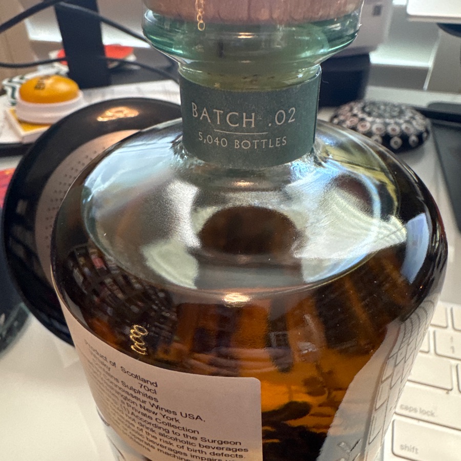 Nc'Nean organic single malt scotch whisky - Batch .02 - 5,040 bottles