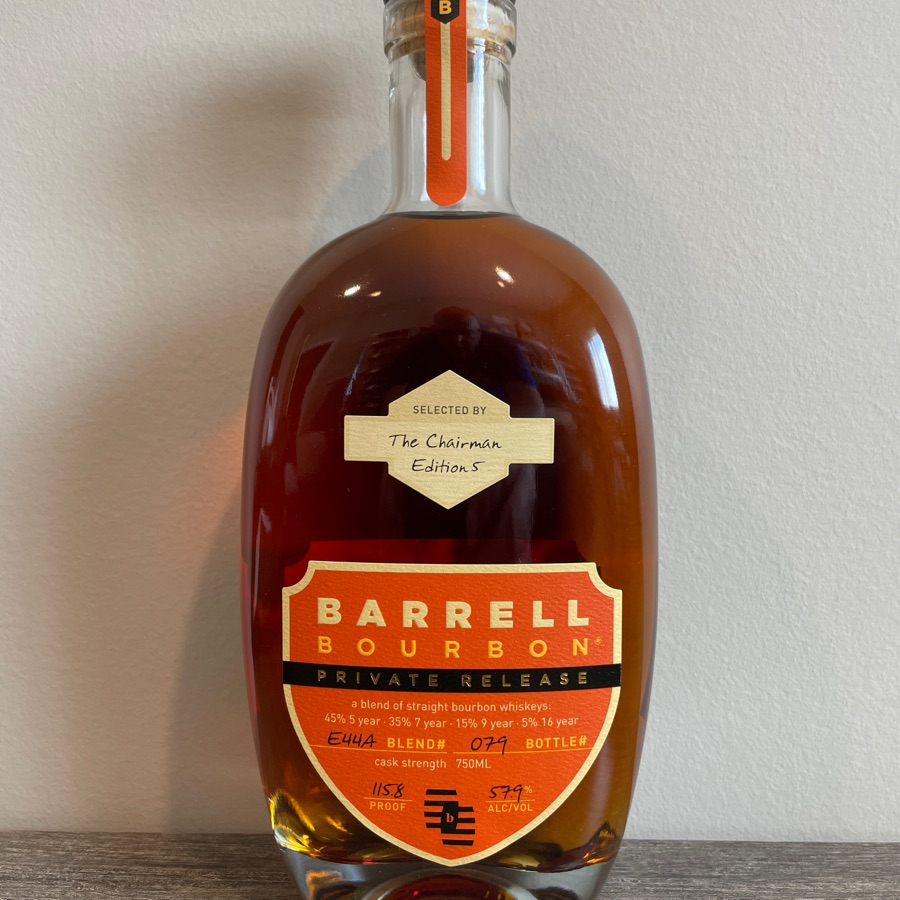 Barrell Bourbon Private Release - The Chairman Edition 5