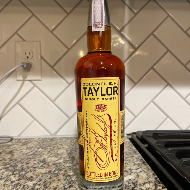 E.H. Taylor, Jr. Single Barrel (Red Wagon Shoppe Barrel #072)