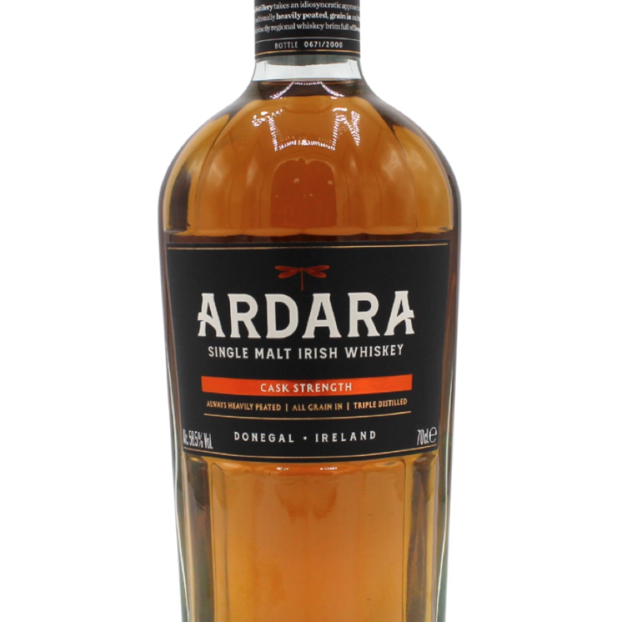 Ardara Single Malt Cask Strength Irish Whiskey