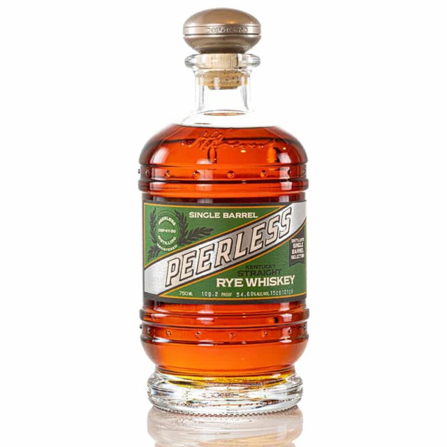 Peerless Distiller's Single Barrel Selection Rye Whiskey 10th Street Tiki Distillery Only