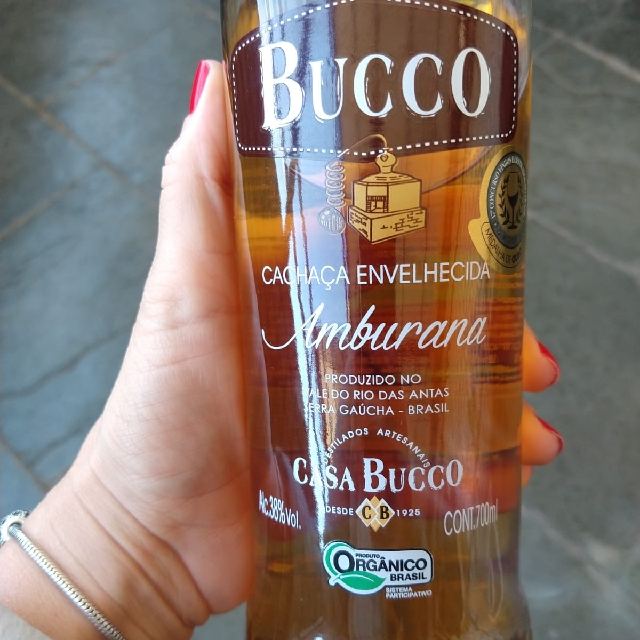 CACHAÇA CASA BUCCO AMBURANA