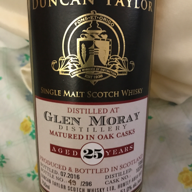 Glen Moray 25 Years (Duncan Taylor)