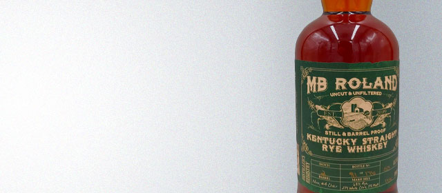 MB Roland Kentucky Straight Rye Whiskey