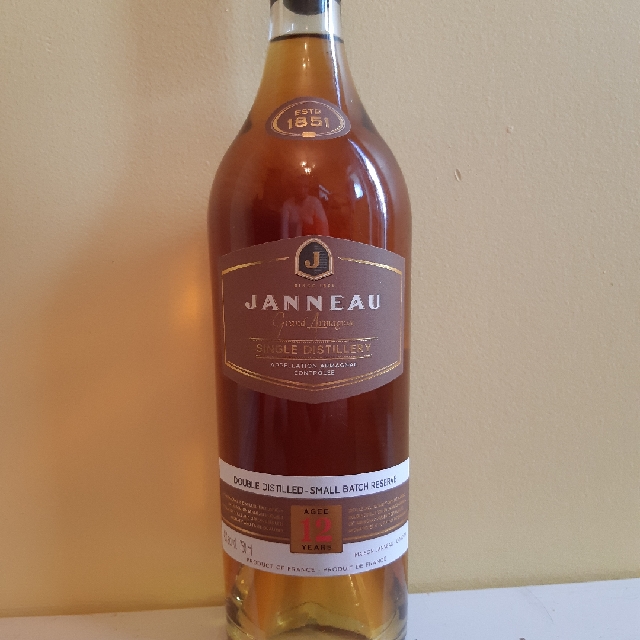 Janneau grand armagnac 12 year