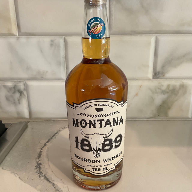 Bozeman Spirits Montana 1889 Bourbon Whiskey Batch 80