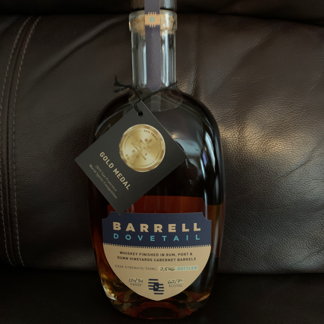 Barrell Dovetail (124.34 Proof)