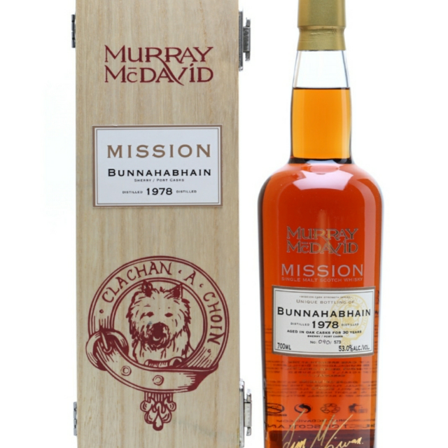Bunnahabhain 1978 36 Year Mission Gold (Murray McDavid)