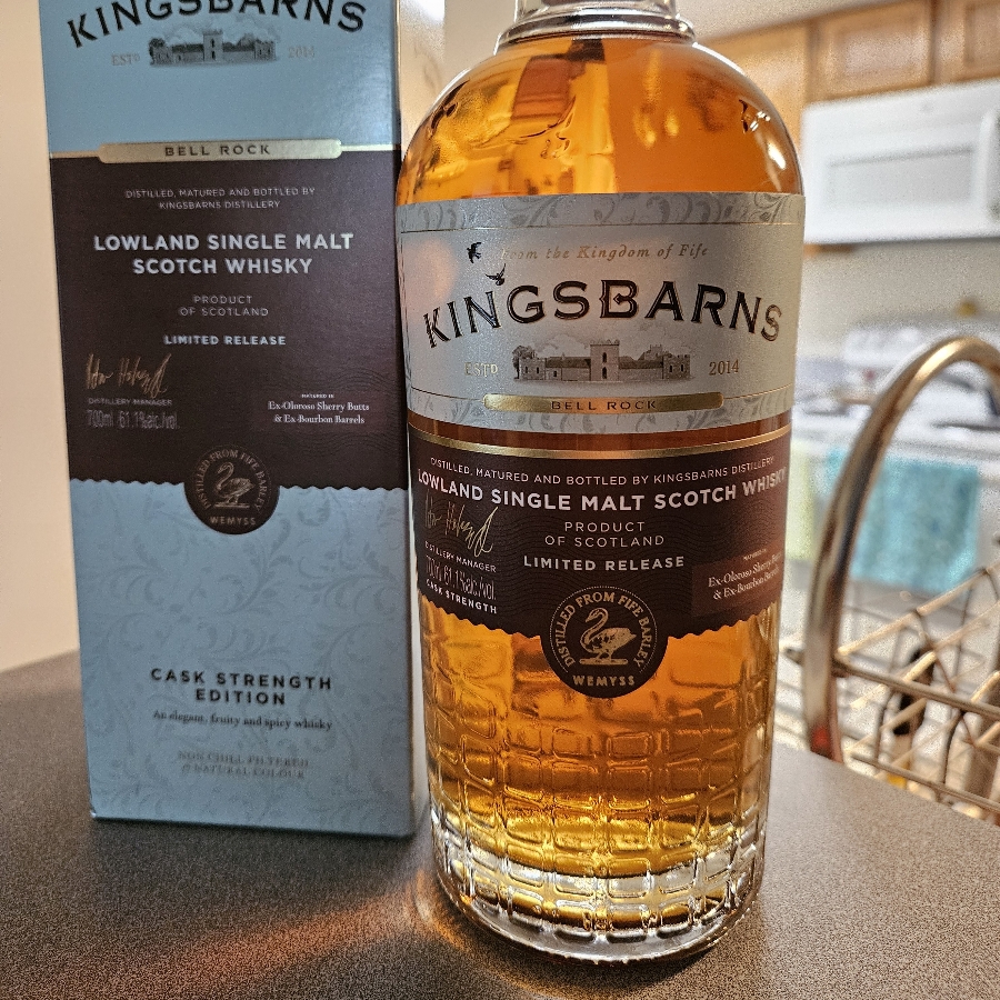Kingsbarns Bell Rock Cask Strength Edition
