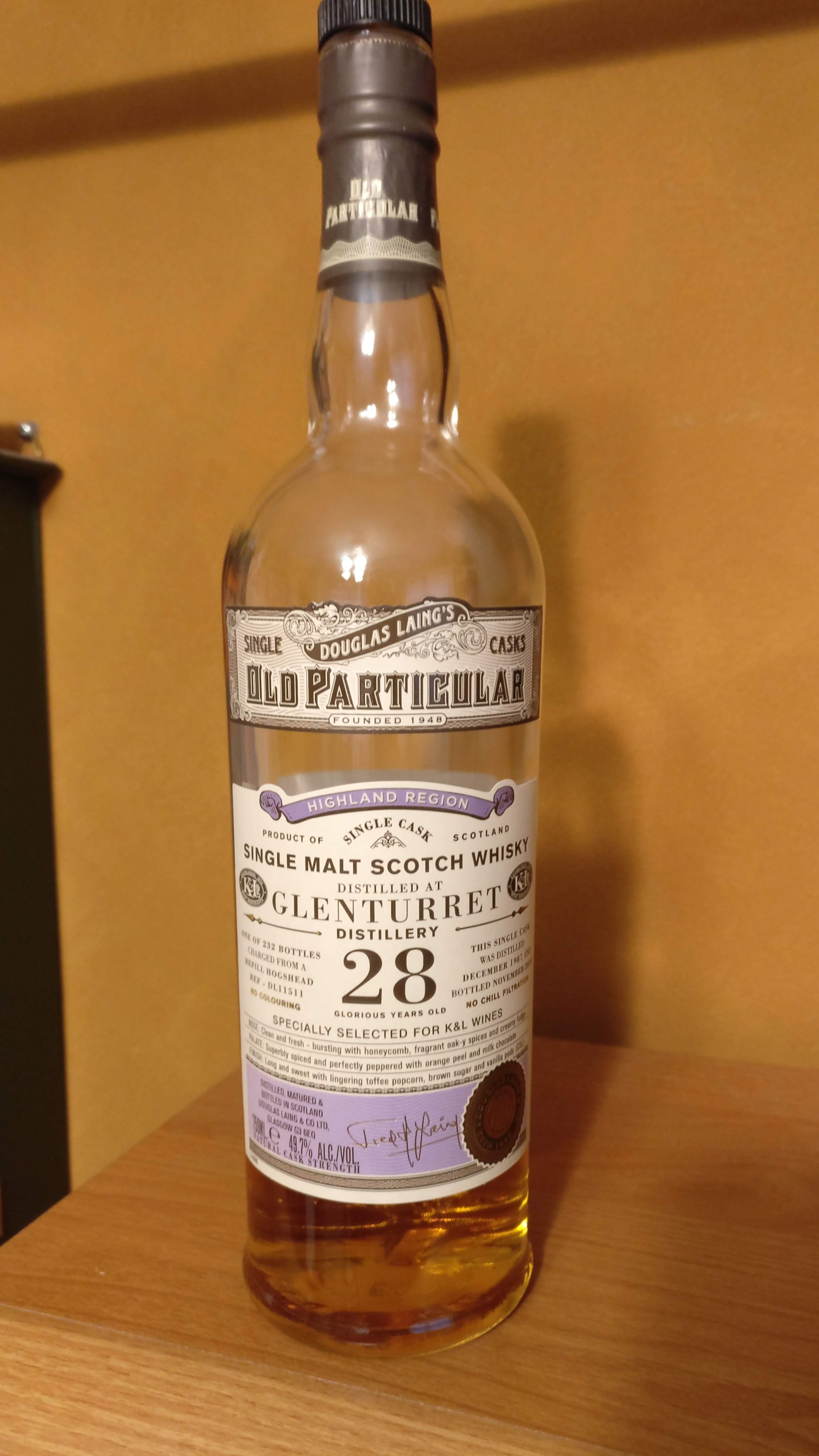 Glenturret 1987 28 Year Old Particular (Douglas Laing)