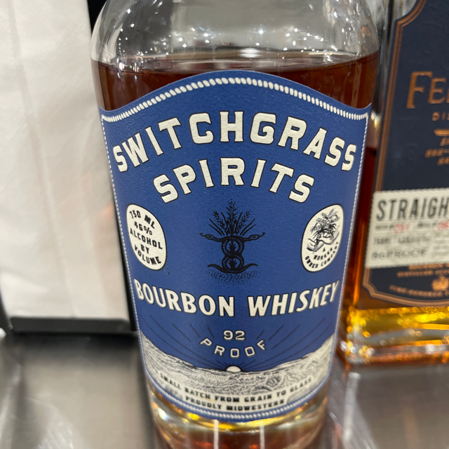 Switchgrass spirits