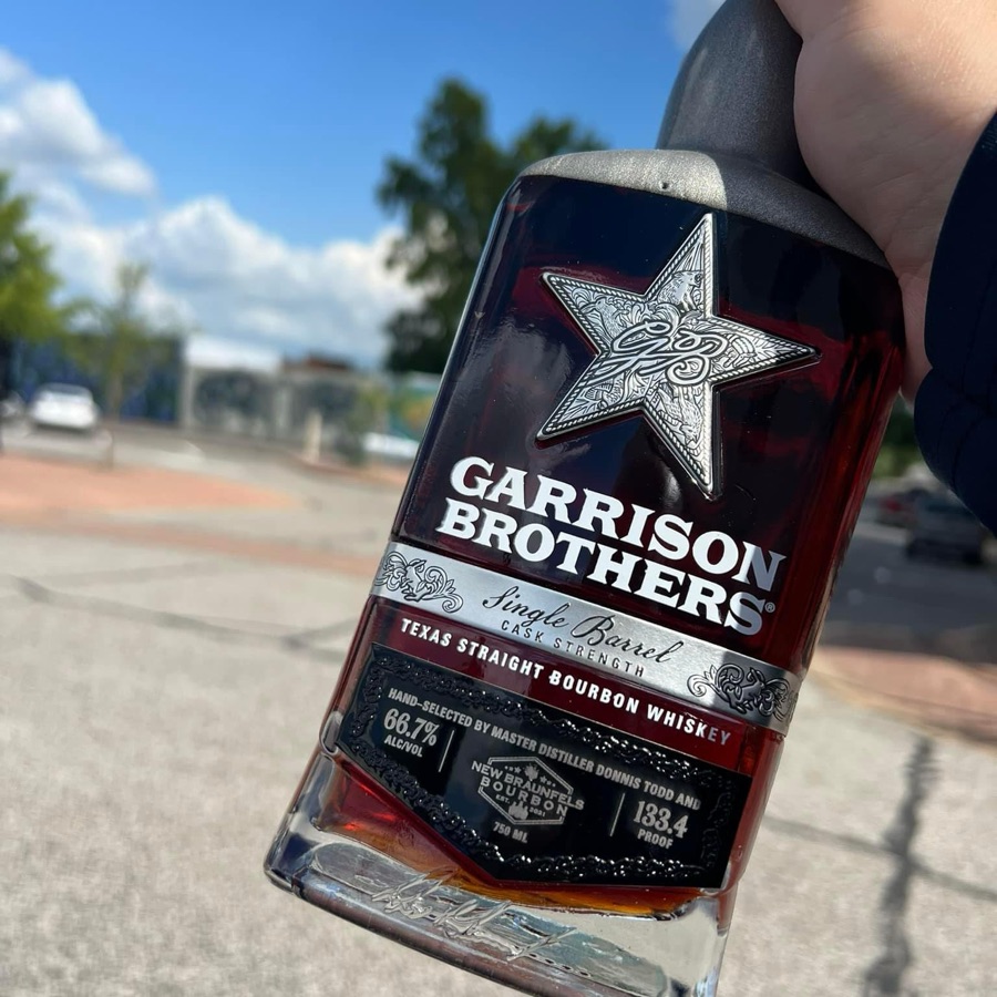Garrison Brothers Single Barrel Cask Strength Texas Straight Bourbon Whiskey (New Braunfels Bourbon)
