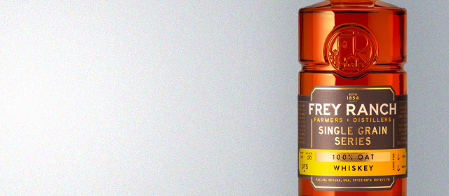 Frey Ranch Single Grain Series: 100% Oat Whiskey