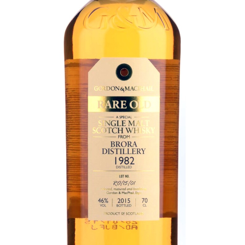 Brora 1982 33 Year Rare Old (Gordon & Macphail)