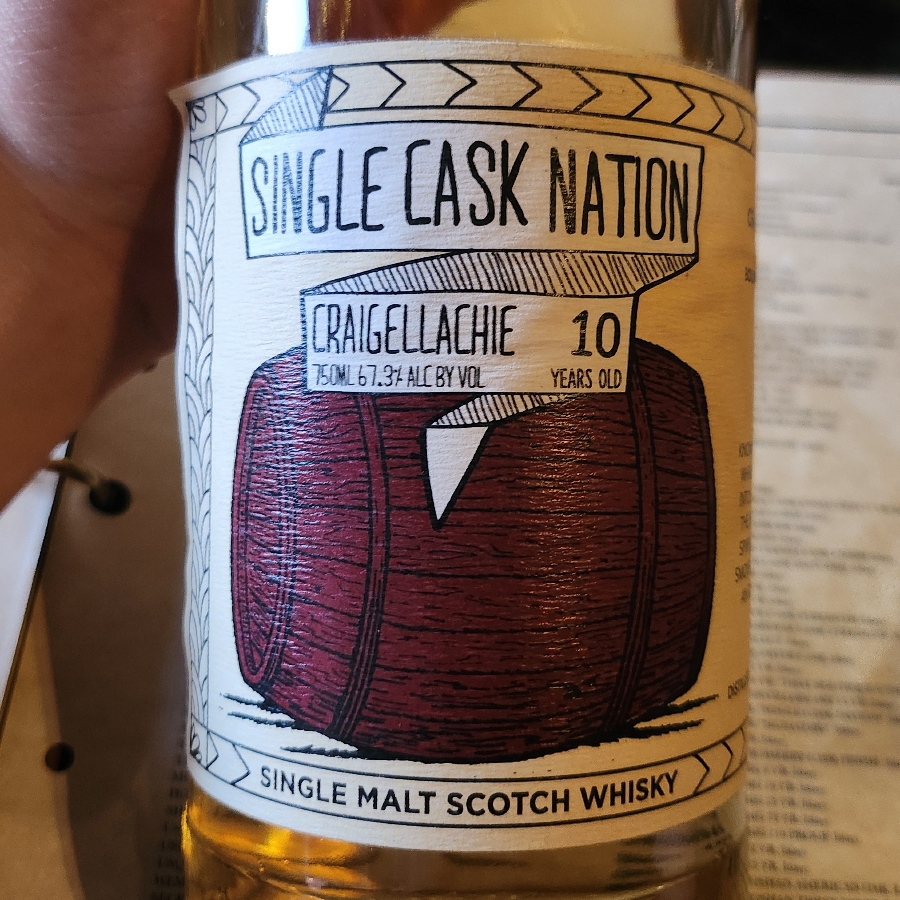 Craigellachie 10 (Single Cask Nation)