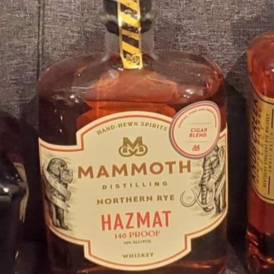 Mammoth Distilling Northern Rye Hazmat - Cigar Blend