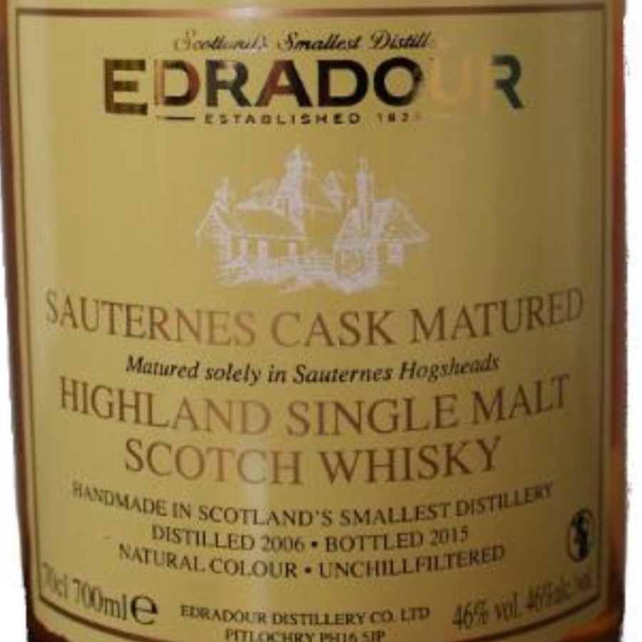 Edradour Sauternes Cask Matured