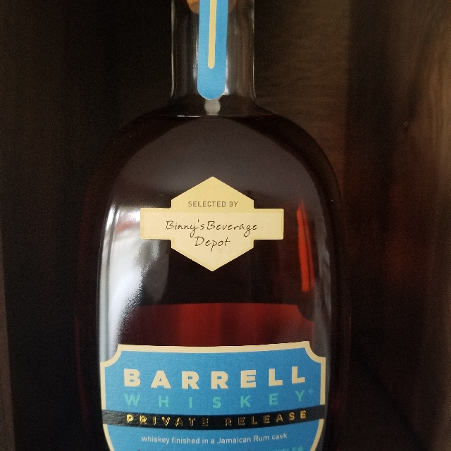 Barrell Whiskey Private Release AJ09 Finished in a Jamaican Rum cask