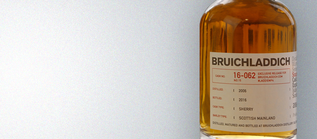 Bruichladdich #LaddieMP4 Cask #16-062: Sherry