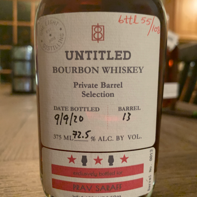 Untitled Bourbon Whiskey Hazmat Barrel 13