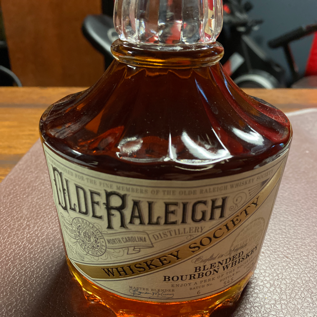 Olde Raleigh Whiskey Society Blended Bourbon (Batch 6: Devil's Cut)
