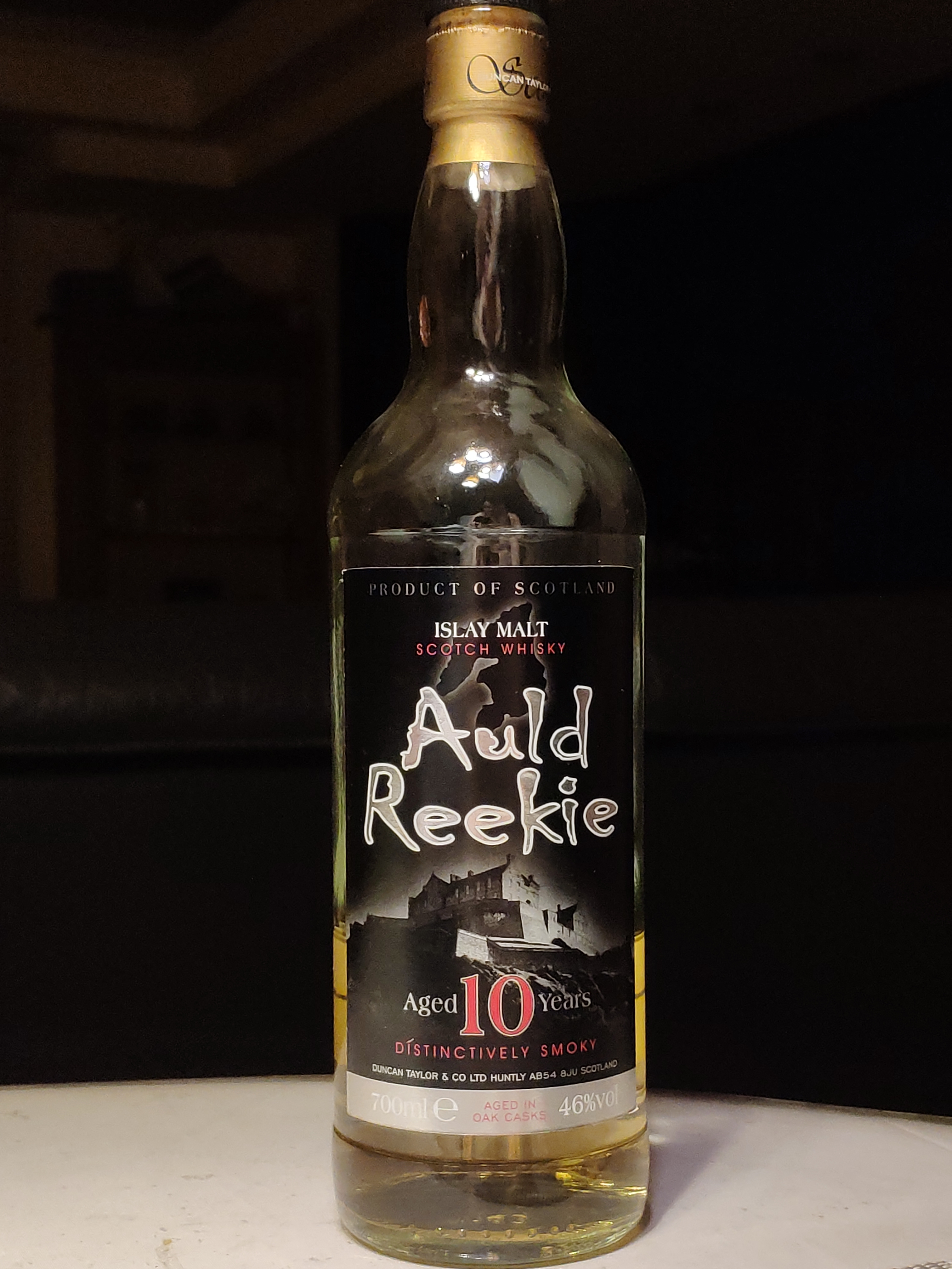 Auld Reekie Islay malt 10 years