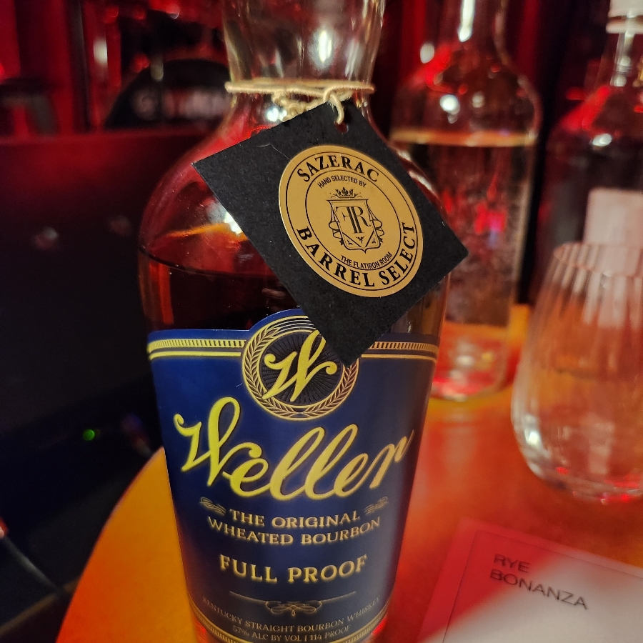 Weller the original heated bourbon full proof