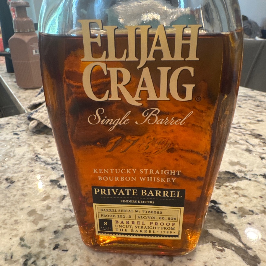 Elijah Craig Single Private Barrel "Finders Keepers"