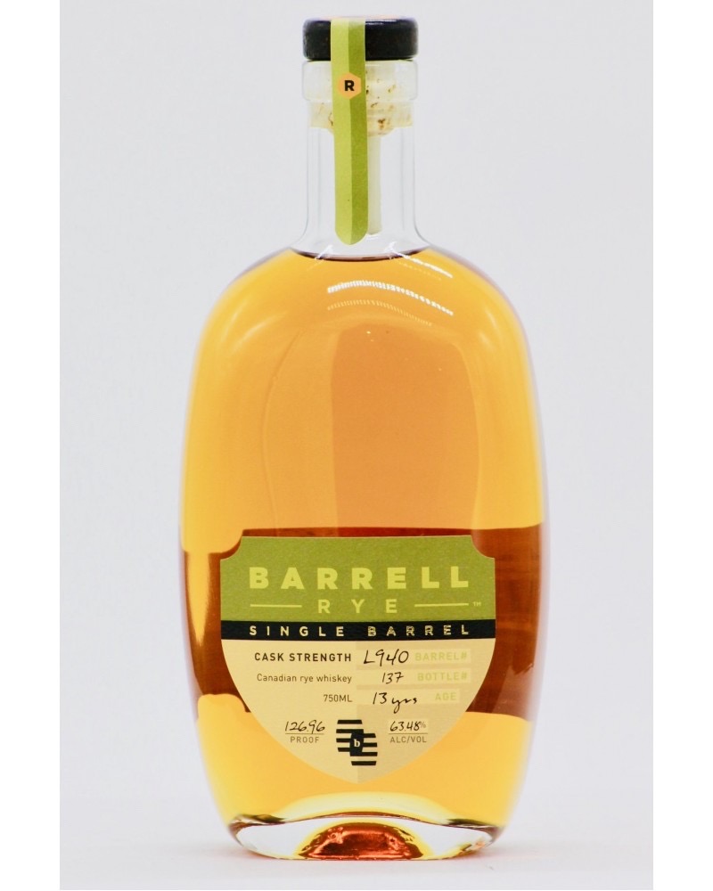 Barrell Rye Single Barrel #L940