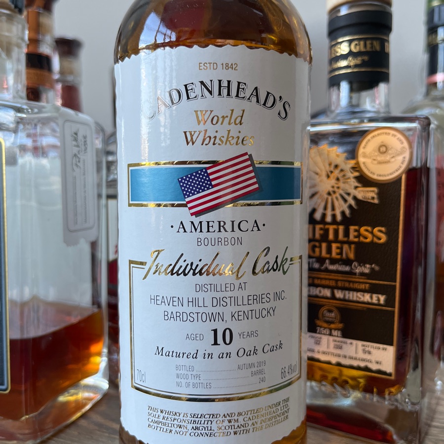 Cadenhead's World Whiskies Heaven Hill 10 year