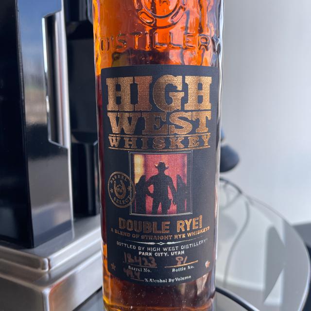 High West Double Rye Barrel Select - Amontillado Sherry Barrel Finish