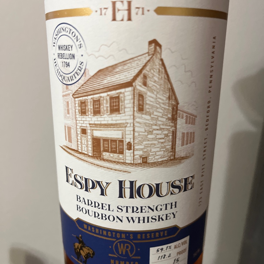 Espy Housr Barrel Strength