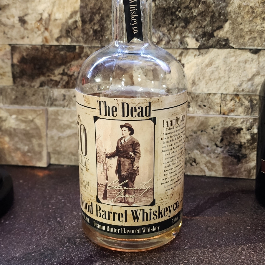 The Dead Wppd Barrel Whiskey Co Peanut Butter Flavored Whiskey