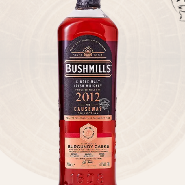 Bushmills The Causeway Collection 2012 Burgundy Cask