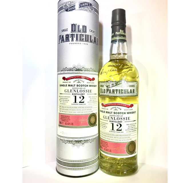 GLENLOSSIE 2007 12 YEARS OLD PARTICULAR (DOUGLAS LAING'S)